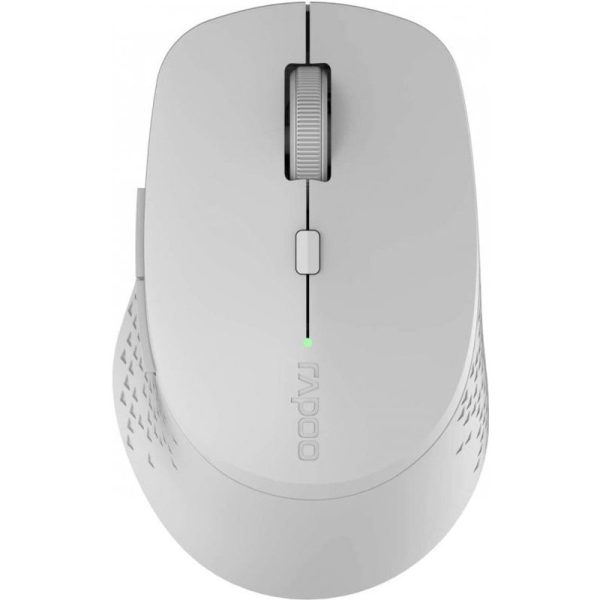 rapoo-m300-ratón-óptico-inalámbrico-silent-multi-mode-gris-00184340