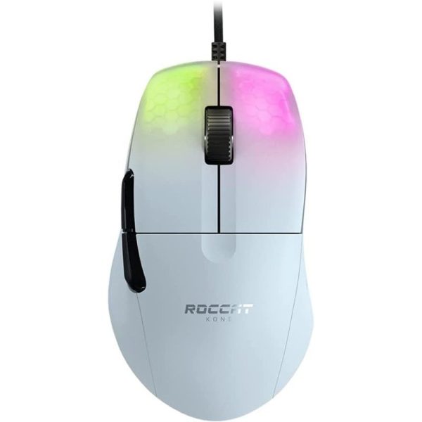 roccat-kone-pro-ratón-óptico-gaming-usb-2.0-aimo-rgb-19000dpi-blanco-roc-11-405-02