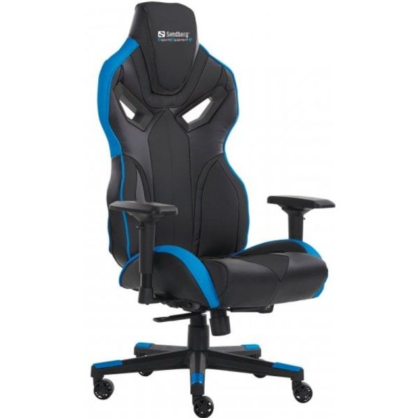 sandberg-voodoo-silla-gaming-negra/azul-640-82