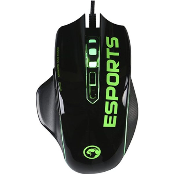 scorpion-g938-ratón-gaming-4000-dpi-negro/verde-ma-g938-gn