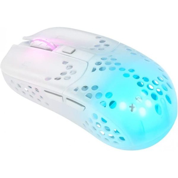 xtrfy-mz1-ratón-inalámbrico-gaming-rgb-blanco-mz1w-rgb-white